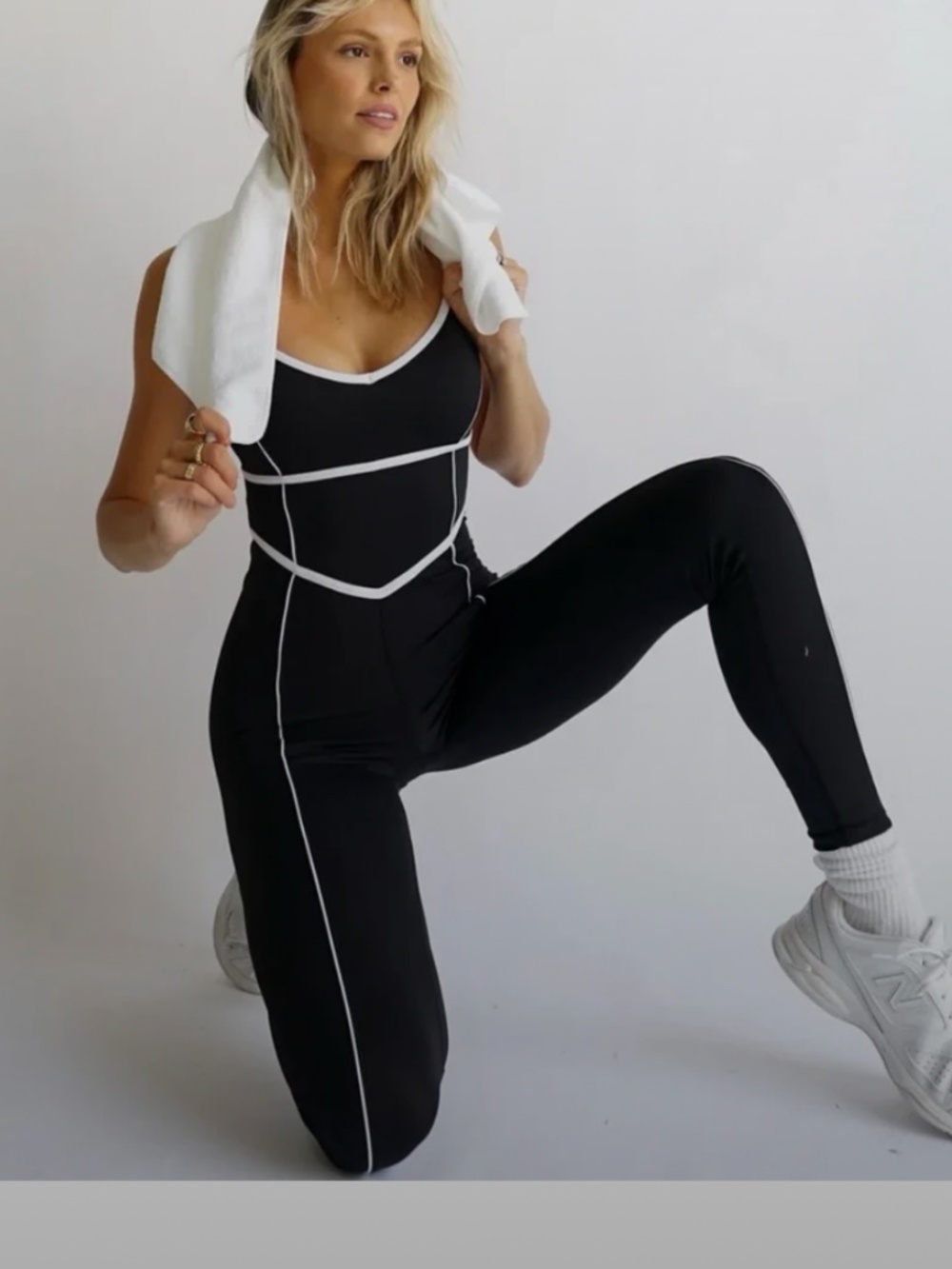 Yellow The Label Able Long Bodysuit Black XXXL